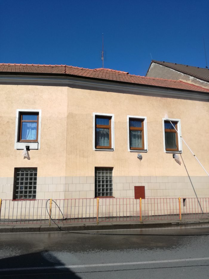 čištění fasády
